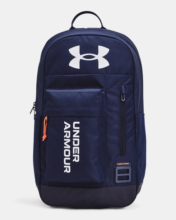 Unisex UA Halftime Backpack, Blue, pdpMainDesktop image number 0
